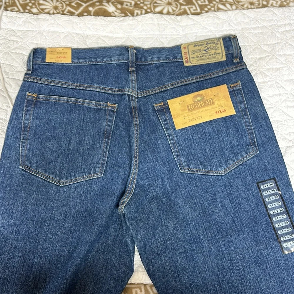 NWT Redhead Bootcut Jeans by Bass Pro Shop 34x30 - Picture 3 of 6
